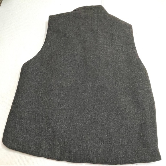 State Vintage Rogue Apparel wooly leather lined vest  Unisex size Large - Picture 14 of 14